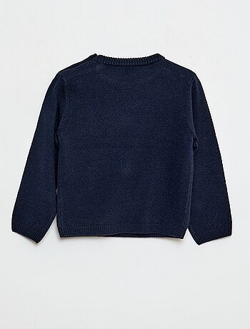 Pull de Noël à col rond