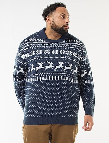 Pull de Noël à motif