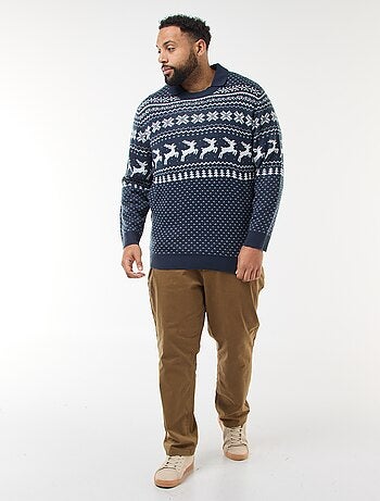 Pull de Noël à motif