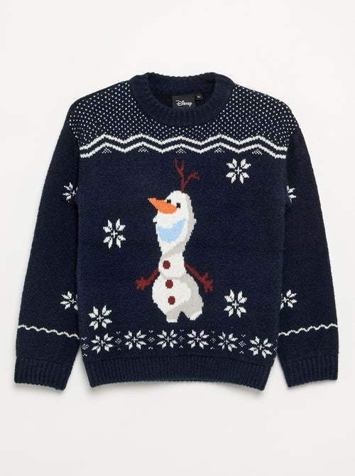 Pull de Noël 'Disney' 'La Reine des Neiges' - Kiabi