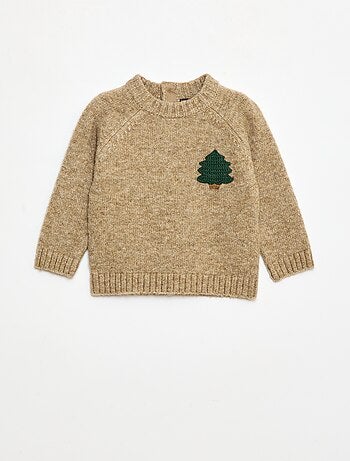 Pull de Noël doux animé fantaisie