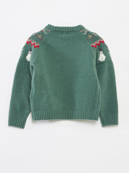 Pull de Noël doux animé fantaisie - Kiabi