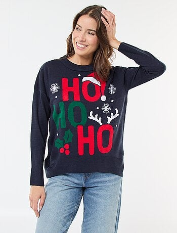 Pull de Noël en jacquard