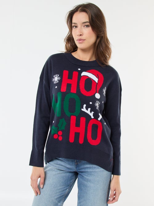 Pull de Noël en jacquard - Kiabi
