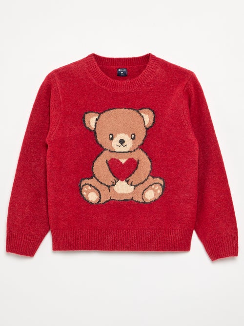 Pull de Noël en jacquard - Kiabi