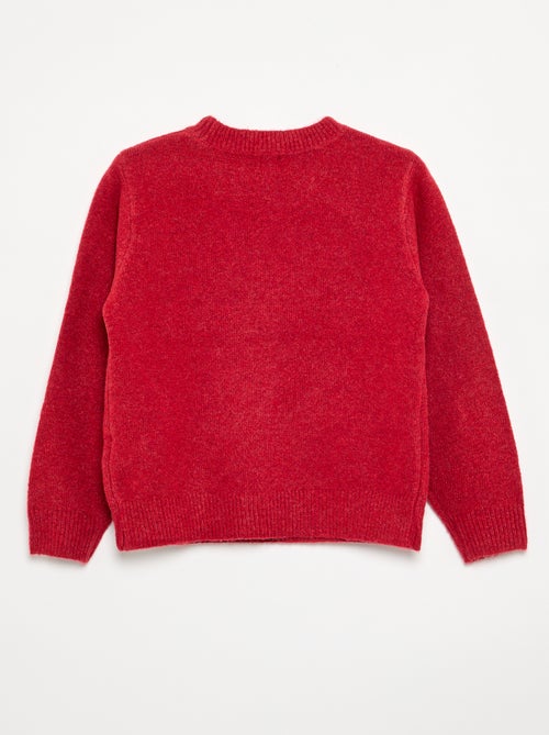 Pull de Noël en jacquard - Kiabi