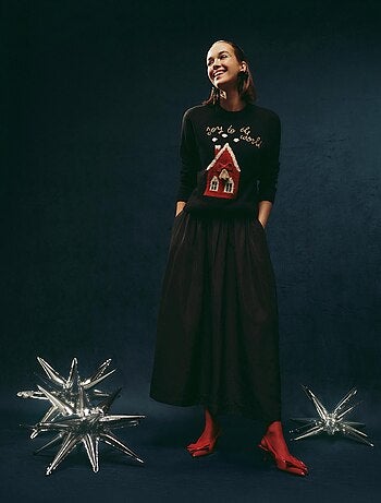 Pull de Noël en laine, MO Fashion