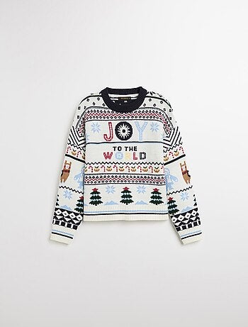 Pull de Noël en tricot, MO Fashion