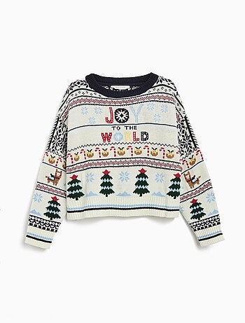 Pull de Noël en tricot, MO Fashion