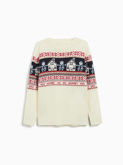 Pull de Noël en tricot, MO Fashion - Kiabi