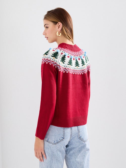 Pull de Noël en tricot, MO Fashion - Kiabi
