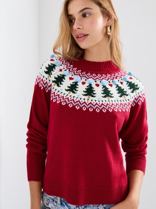 Pull de Noël en tricot, MO Fashion - Kiabi