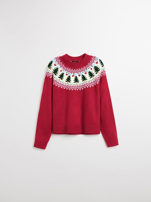 Pull de Noël en tricot, MO Fashion - Kiabi