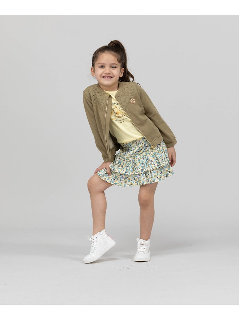 Pull de Noël Femme - Terre de Marins Kaki - Kiabi