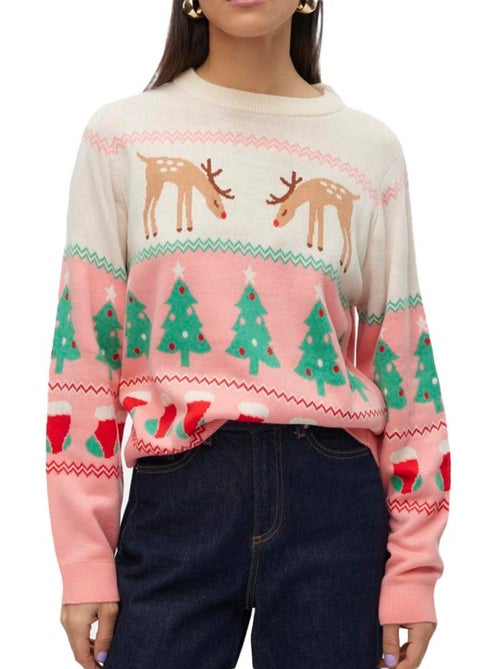 Pull de Noël Femme Vero Moda - Kiabi Pull de Noël Femme Vero Moda - Kiabi