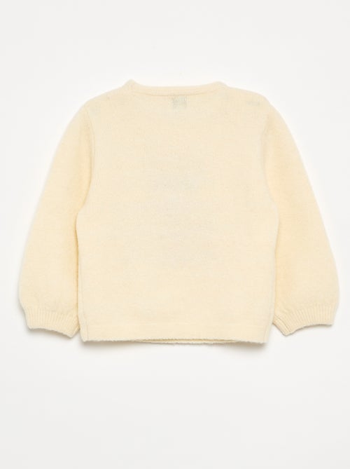 Pull de Noël fine jauge 'ourson' - Kiabi