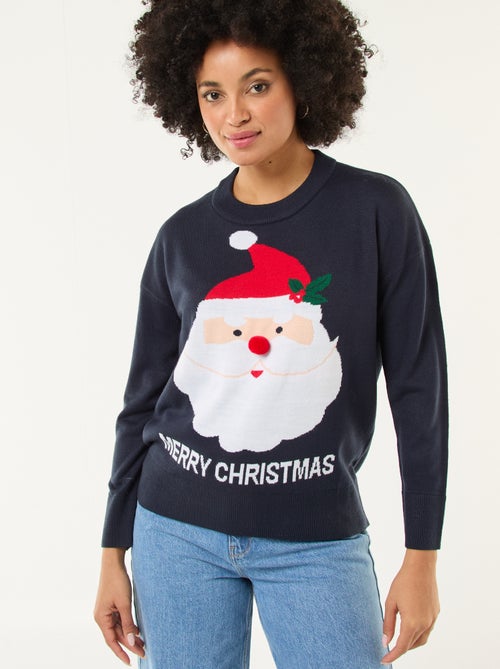 Pull de Noël imprimé - Kiabi
