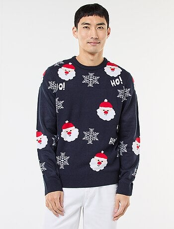 Pull de Noël imprimé