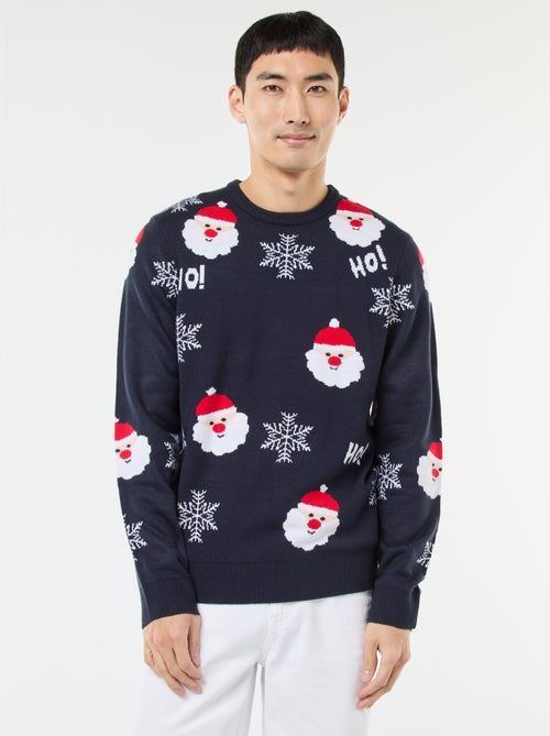 Pull de Noël imprimé - Kiabi