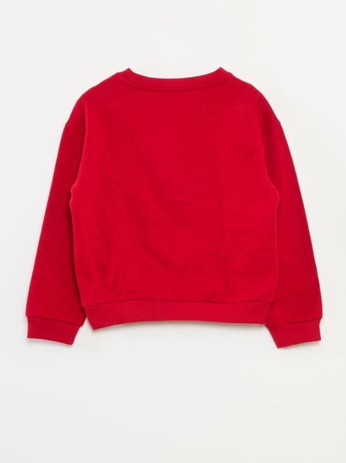 Pull de Noël imprimé en coton - Kiabi