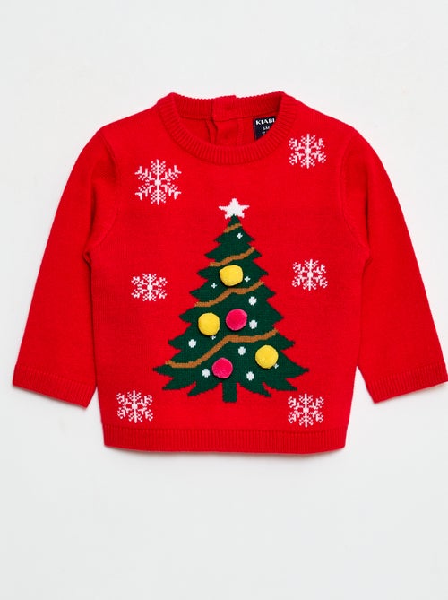 Pull de Noël imprimé - Kiabi