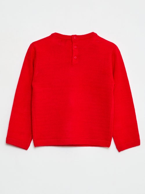 Pull de Noël imprimé - Kiabi