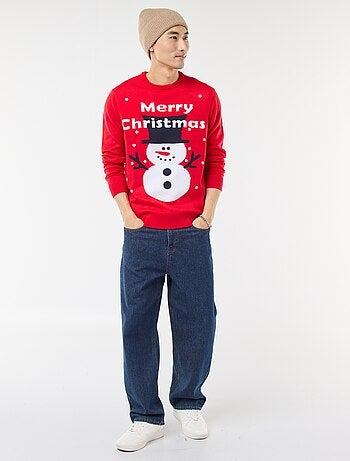 Pull de Noël imprimé