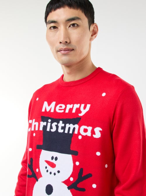 Pull de Noël imprimé - Kiabi