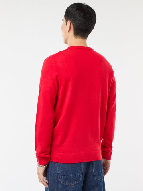 Pull de Noël imprimé - Kiabi