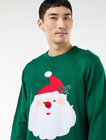 Pull de Noël imprimé