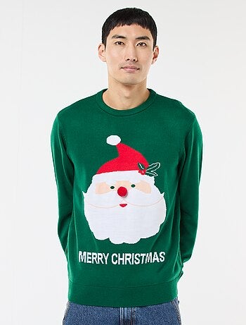 Pull de Noël imprimé