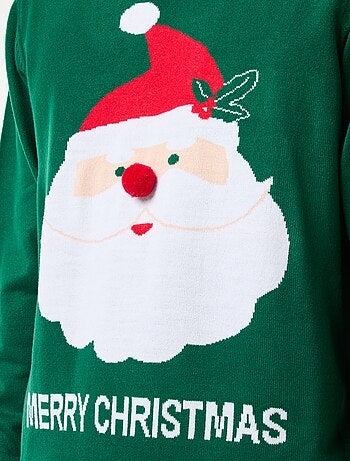 Pull de Noël imprimé