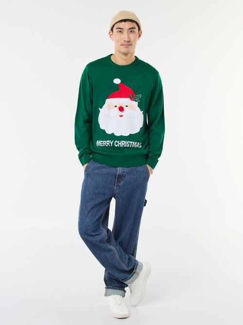 Pull de Noël imprimé - Kiabi
