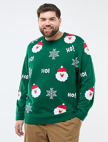 Pull de Noël imprimé