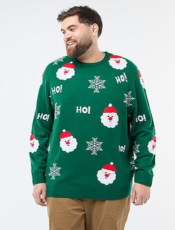 Pull de Noël imprimé