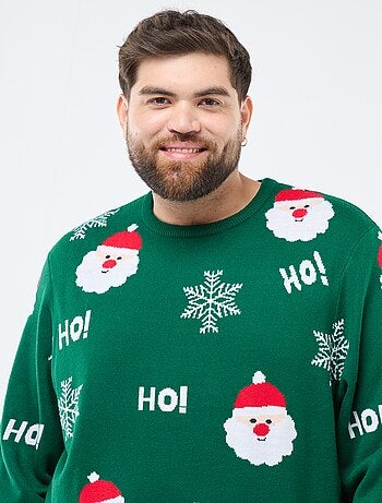 Pull de Noël imprimé