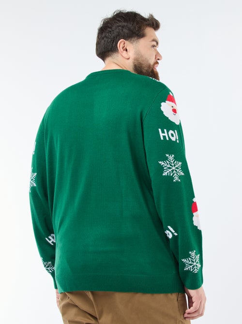 Pull de Noël imprimé - Kiabi