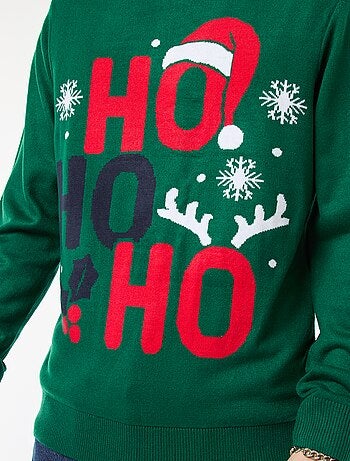 Pull de Noël imprimé