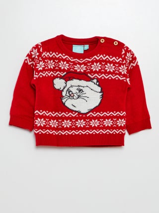 Pull de Noël 'Les Aristochats'