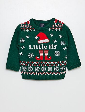 Pull de Noël Lutin