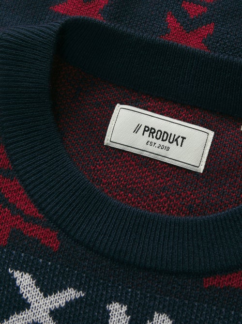 Pull de Noël 'Produkt' - Kiabi