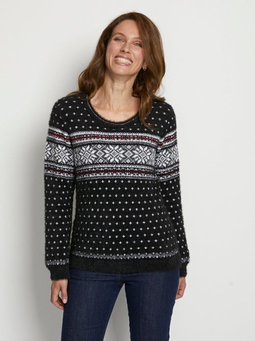 Pull de Noël version festive - Afibel - Kiabi