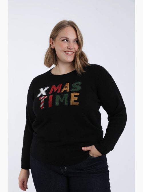 Pull de Noël Xmas Time PAPRIKA - Kiabi