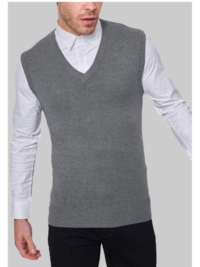 Pull debardeur Kebello Gris - Kiabi