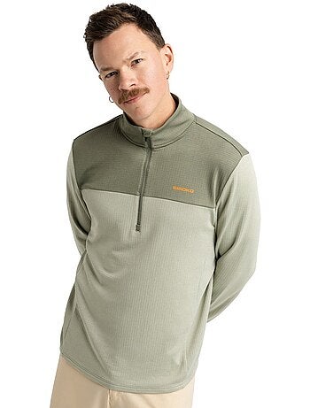 Pull demi-zip cyclotourisme homme cyclisme homme journey light