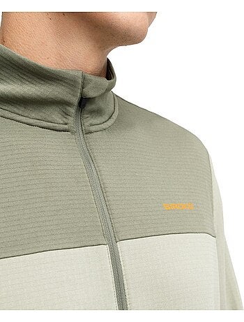 Pull demi-zip cyclotourisme homme cyclisme homme journey light