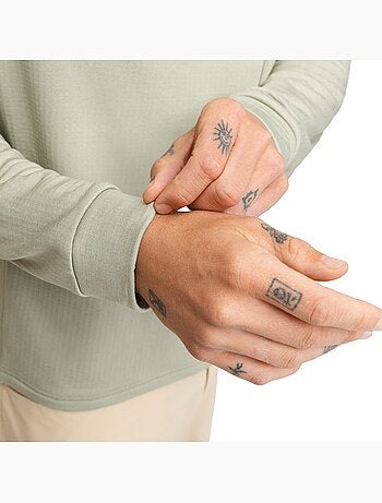 Pull demi-zip cyclotourisme homme cyclisme homme journey light