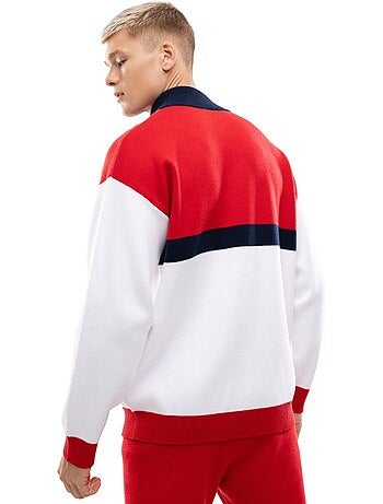 Pull demi-zip en maille homme homme sapporo