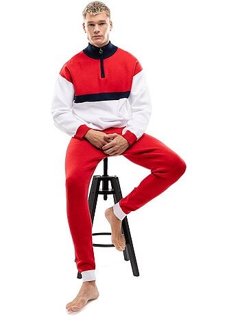 Pull demi-zip en maille homme homme sapporo