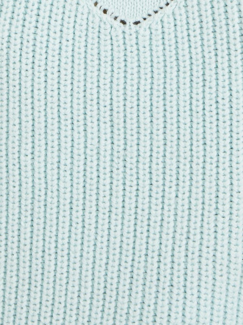 Pull détails ajourés - Damart - Kiabi